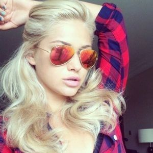 Aviator Flash Lenses- Red🔥